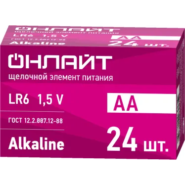 Батарейка OBT-ALK-LR6-BOX24