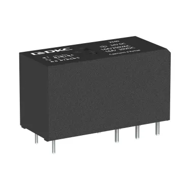 Реле миниатюрное низкопрофильное, 2CO, ком. ток 8А, AgSnO, напряжение 24V AC