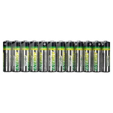 Батарейка щелочная (алкалиновая) LR6-12S ECO (60/720/21600) (AA)  | Б0027814 | ТРОФИ