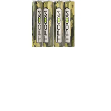 Батарейка солевая (ЭП) R03-4S Классика (60/1200/72000) (AAA)  | Б0012907 | ТРОФИ