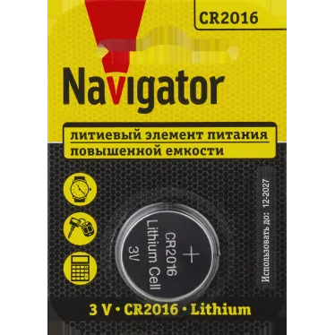 Батарейка NBT-CR2016-BP1