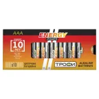 Батарейка щелочная (алкалиновая) LR03-10 box (10/800/48000) (AAA)  | Б0002908 | ТРОФИ