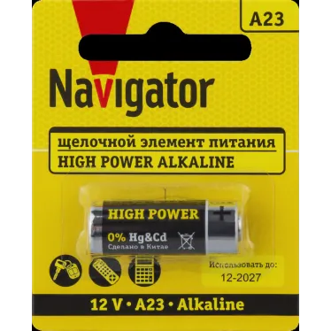 Элемент питания   93 829 NBT-NE-A23-BP1 | 93829 | Navigator