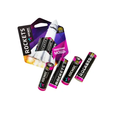 Батарейка LR6 (AA) 1.5V Alkaline 4BL Rockets