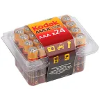                  Батарейка LR03-24 plastic box MAX SUPER Alkaline [24 3A PVC] (24/480/33600)
               
