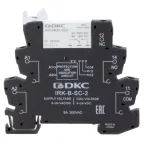 Реле интерфейсное, 1CO, ком. ток 6А, AgSnO?, напряжение 12V AC/DC, винтовые клеммы.