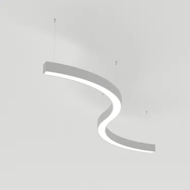Светильник SP-LINE-HANG ARC-S3535-D800-65W Warm3000 (WHITE, 230V) (металл)