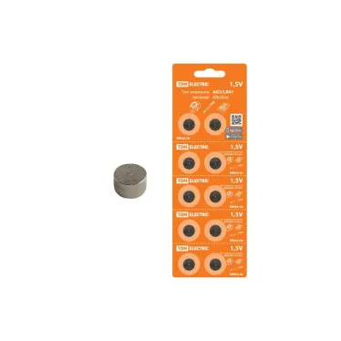 Элемент питания AG3/LR41 Alkaline 1,5V BP-10 | SQ1702-0041 | TDM