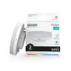 Лампа светодиодная LED 13 Вт 920 лм 4100К таблетка нейтральный GX53 AC 220В Elementary Gauss