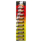 Батарейка щелочная (алкалиновая) LR6-10BL strip (100/1000/20000) (AA)  | C0034054 | ТРОФИ