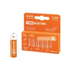                  Элемент питания LR03 AAA Alkaline 1,5V PAK-8  | SQ1702-0004 | TDM
               