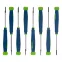 Набор отверток для точных работ, 8 шт., PH + SL + Torx, Crv, 2к рукоятка