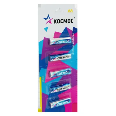 Элемент питания LR6 AA, Alkaline 1.5В, 5Bl