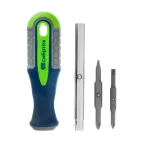                  Отвертка комбинированная, 4 пред., SL5,0 / PH1, SL6,0 / PH2, CrV, 3к рукоятка
               