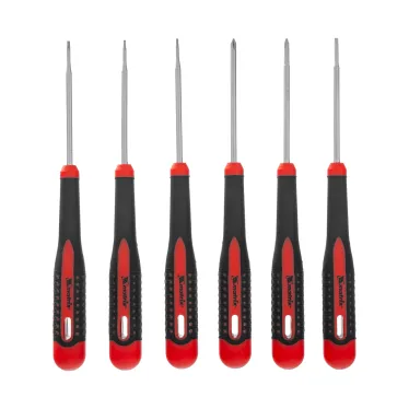 Набор отверток для точных работ Fusion, 6 шт., PH + SL + Torx, S2, 2к рукоятка