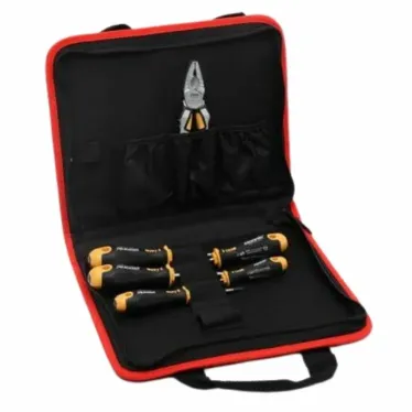 Набор отверток Ergonic SL, PH, PZ с пассатижами 180 мм в сумке | 40096604 | Felo