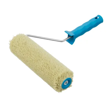 Валик в сборе ПОЛИАКРИЛ для фасадных работ, 250 мм, ворс 18 мм, D 36 мм, D ручки 6 мм