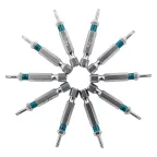                  Набор бит TORX 8х50, сталь S2, 10 шт.
               