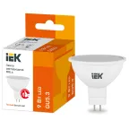                  Лампа светодиодная MR16 софит 9Вт 230В 3000К GU5.3 IEK
               