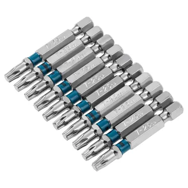 Набор бит TORX 25х50, сталь S2, 10 шт.