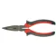 Длинногубцы Black Nickel, 180 мм, изогнутые, двухкомпонентные рукоятки