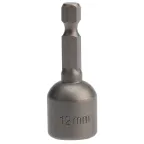                  Ключ-насадка 1/4" магнитный 12х48 мм (упак. 1 шт.) | 92-0403-1 | REXANT
               