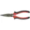 Длинногубцы Black Nickel, 180 мм, прямые, двухкомпонентные рукоятки