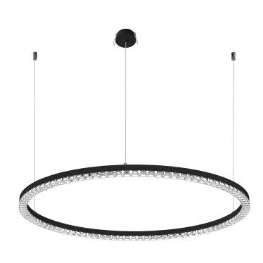 Светильник светодиодный SP-DIAMOND-R650-36W Warm3000 (BK, 45 deg, 230V, TRIAC) (ARL, IP65 Алюминий, 3 года)