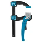 Струбцина реечная быстрозажимная,металлический корпус,рычажный храповый механизм, 4'/100 мм