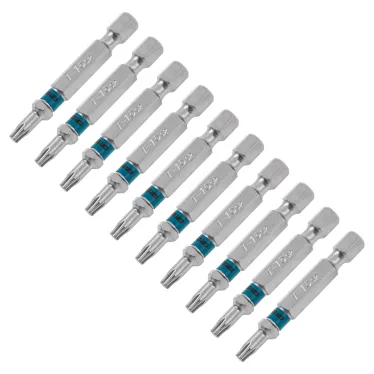 Набор бит TORX 15х50, сталь S2, 10 шт.