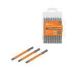 Набор бит PH2x90, односторонних, сталь CrV, Е 1/4", 10 шт., «Гранит»  | SQ1019-0348 | TDM