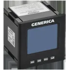 Мультиметр цифровой щитовой трехфазный DO RS-485 96х96мм LCD GENERICA
