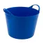 Ведро гибкое сверхпрочное, 14 л, синее, Россия