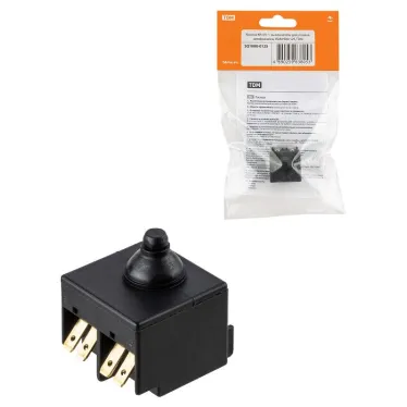 Кнопка KR125-1, выключатель для угловой шлифмашины УШМ 900/125, | SQ1080-0125 | TDM
