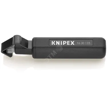 Стриппер для круглого кабеля (ПВХ резина силикон ПТФЭ) режимы реза: по окружности и продольный зачистка: 6 -29 мм L-135 мм корпус из противоударного пластика блистер