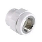 Муфта комбинированная 20x3/4' ВР полипропиленовая PPR белая