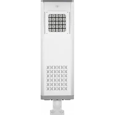 Светодиодный уличный фонарь консольный на солнечной батарее SP2339 25W, 6400К, с датчиком движения, IP65, серый, 1090*310*90мм | 32191 | Feron