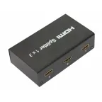                  Делитель гнездо HDMI на 3 гнезда HDMI, металл | 17-6900 | REXANT
               