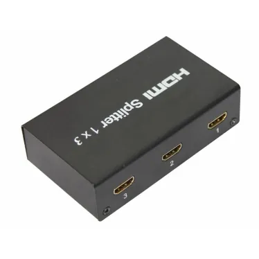 Делитель гнездо HDMI на 3 гнезда HDMI, металл | 17-6900 | REXANT