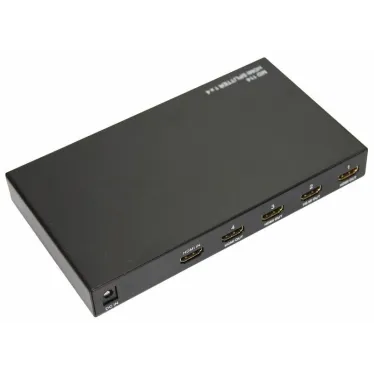 Делитель гнездо HDMI на 4 гнезда HDMI, металл | 17-6902 | REXANT