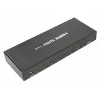                  Делитель гнездо HDMI на 8 гнезд HDMI, металл | 17-6903 | REXANT
               