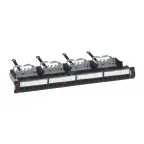 Патч-панель укомплектованная - 19дюйм - 1U - категория 5е - FTP - 24 x RJ 45