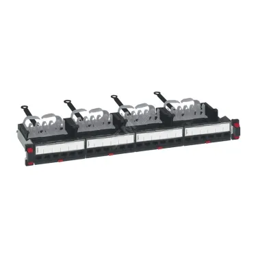 Патч-панель укомплектованная - 19дюйм - 1U - категория 5е - FTP - 24 x RJ 45