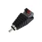 Разъем штекер RCA с быстрозажимной колодкой (блистер) | 14-0413-2 | REXANT