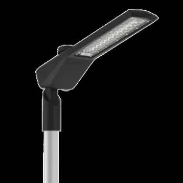 Светодиодный светильник уличный Levante M Urban 60 Вт кронштейн 48 мм 3000 K 1..10V NEMA RAL9005 черный муар | V1-S1-90748-40U30-6606030 | VARTON