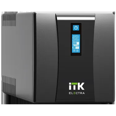 Источник бесперебойного питания Line-interactive 1500 ВА/900 Вт, фаза 1/1, LCD дисплей, с АКБ 2х9AH, USB, Schuko