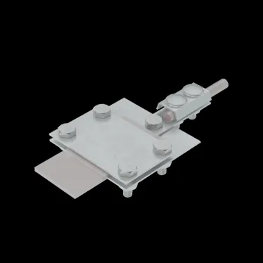 Универсальный контрольный соединитель полоса до 40 мм пруток Ø 5-8 мм TD | UKS-B40-D5-8 TD | КМ-профиль