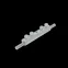 Четырехболтовой сквозной соединитель прутка Ø 5-10 мм INOX304 | 4SS-D5-10 INOX304 | КМ-профиль