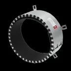 Муфта противопожарная FIREFORT CLUTCH M225 L100 мм | KM-FF-C-225-100 |  КМ - Профиль
