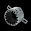Муфта противопожарная FIREFORT CLUTCH M50 L25 мм | KM-FF-C-50-40 |  КМ - Профиль